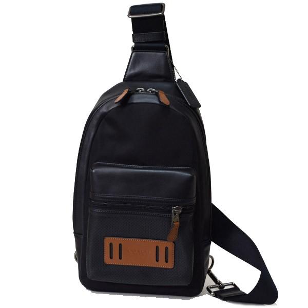 【チンパン】コーチ　coach メンズ　ショルダーバッグ COACH コーチ メンズ バッグ パンチング レザー コンバーチブル