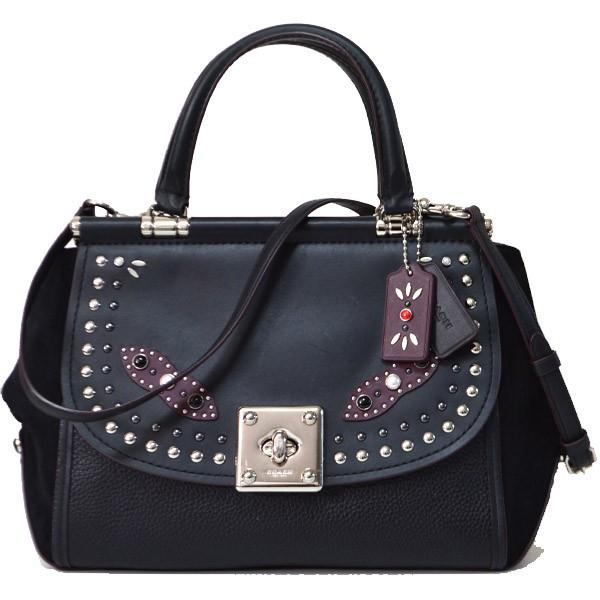 COACH（コーチ） バッグ グラブタン レザー ウェスタン リベット