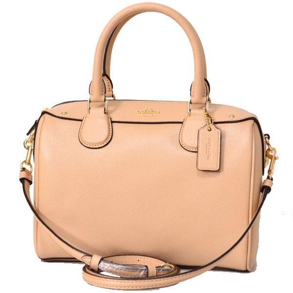 COACH（コーチ） バッグ クロスグレイン レザー ミニ ベネット 