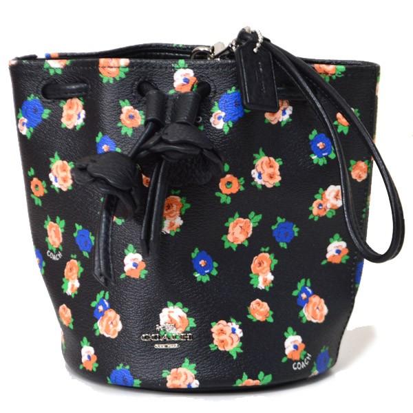 Coach コーチ ポーチ クラッチバッグ ティーローズ