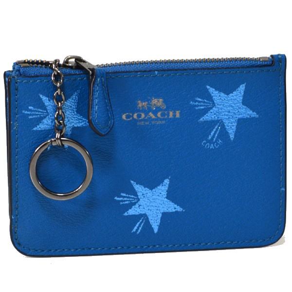 コーチ 小銭入れ COACH スター キャニオン 星柄 スキニー コインケース 