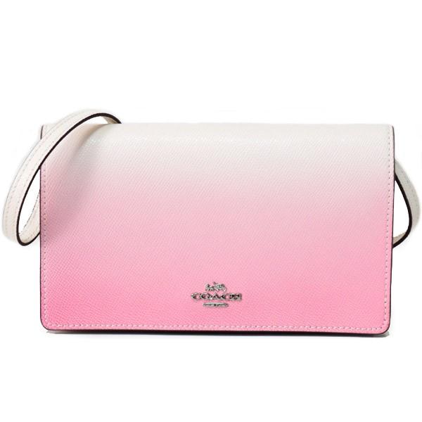 COACH コーチ バッグ クロスグレインレザー オンブル