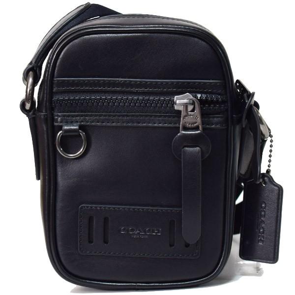 コーチ バッグ Coach メンズ カーフレザー テレイン クロスボディー ショルダー バッグ ブラック ブランド専門店 パイクストリート 通販 Yahoo ショッピング