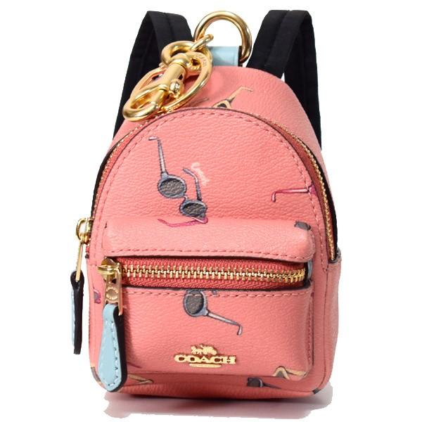 コーチ キーホルダー COACH コーティングキャンバス スムースレザー