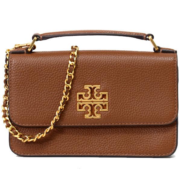 TORY BURCH トリーバーチ バッグ ぺブルレザー ブリテン ミニ トップ 