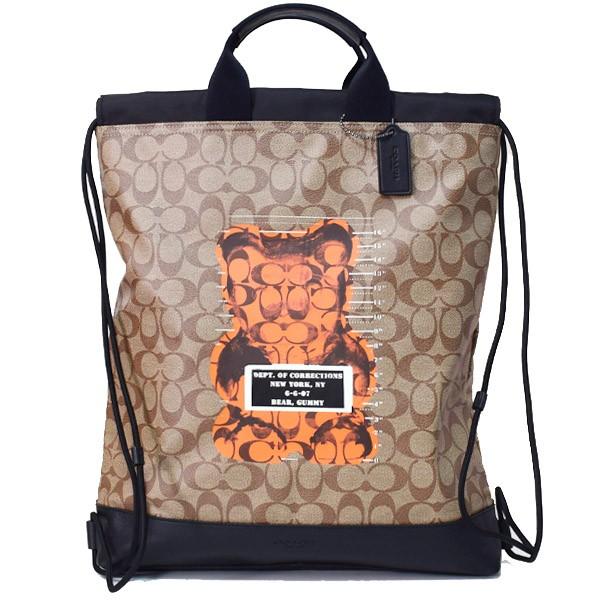 コーチ バッグ COACH メンズ コーティングキャンバス スムースカーフ 