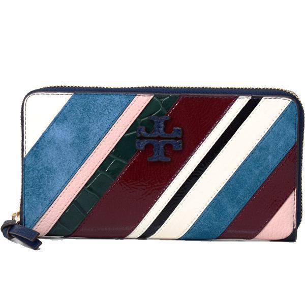 TORY BURCH（トリーバーチ） 長財布 レザー スエード パテント 