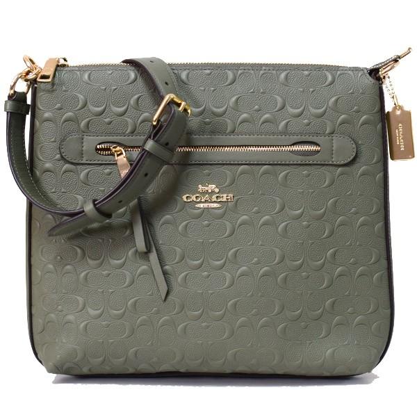 COACH（コーチ） バッグ スムースカーフレザー シグネチャー メイ 