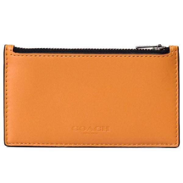 コーチ メンズ 小物 Coach メンズ カーフレザー カラーブロック ジップ コインケース 小銭入れ カードケース アンバー 1 ブランド専門店 パイクストリート 通販 Yahoo ショッピング