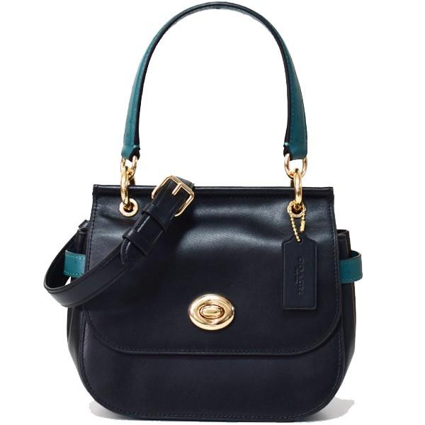 COACH コーチ バッグ カーフレザー オーストリッチエンボスドレザー 