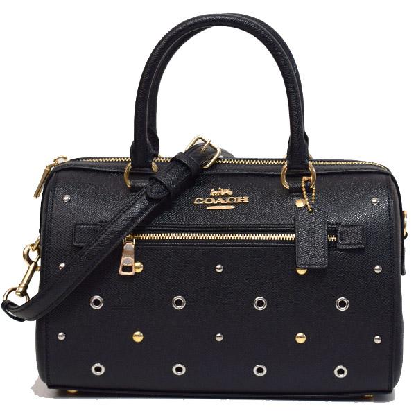 COACH（コーチ） バッグ クロスグレインレザー ローワン グロメット