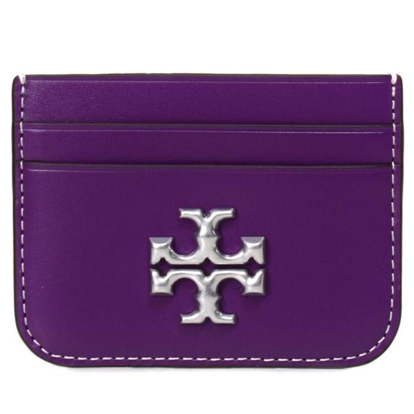 トリーバーチ カードケース TORY BURCH レザー エレノア ロゴ 名刺入れ 定期入れ パスケース ワイルドシステル 86346 TORY BURCH（トリーバーチ） カードケース レザー エレノア ロゴ 名刺