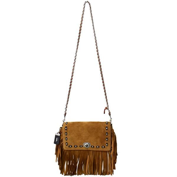 COACH（コーチ） バッグ スエード レザー フリンジ ディンキー