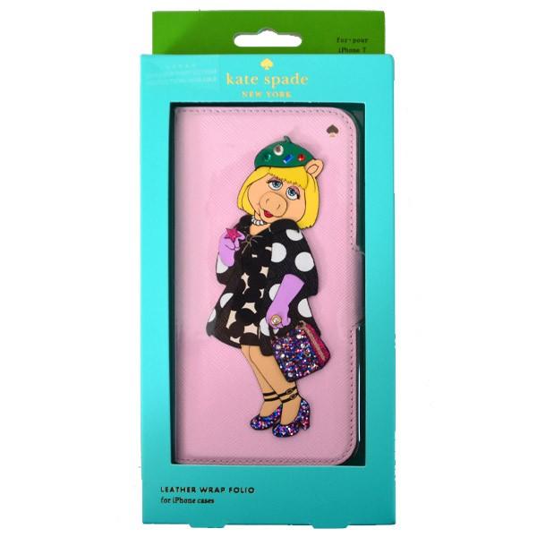 kate spade NEW YORK - kate spadeとミスピギーのコラボiPhone7ケース kate spade NEW YORK - kate spadeとミスピギーのコラボiPhone7