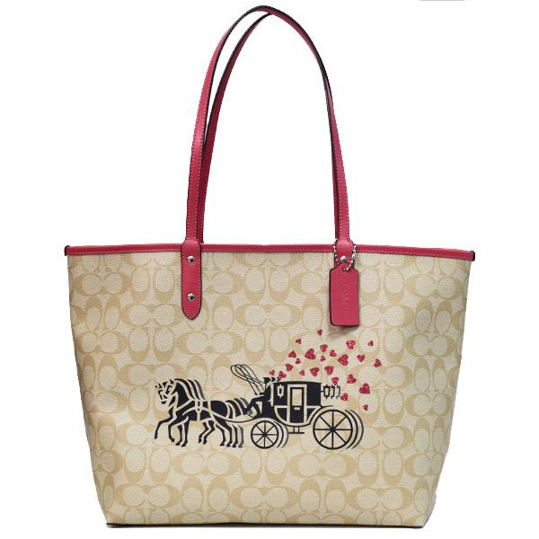 COACH（コーチ） バッグ コーティングキャンバス レザー シグネチャー