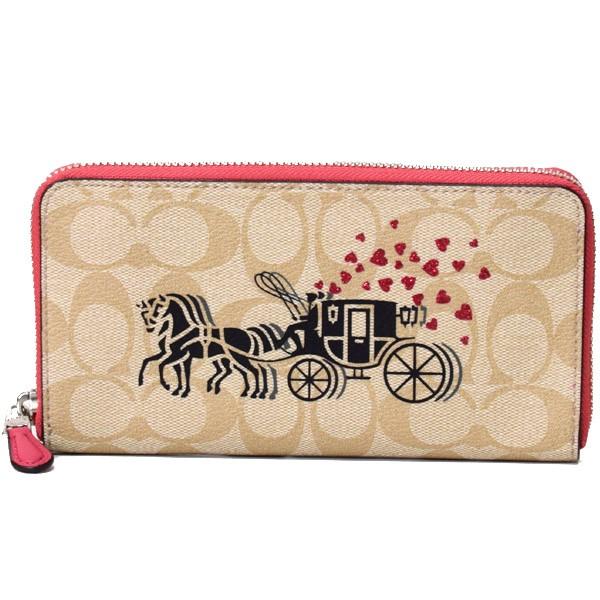 COACH コーチ 長財布 コーティングキャンバス シグネチャー