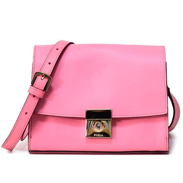 �t���� �o�b�O FURLA ���U�[ �~���m �~�j �N���X�{�f�B�[ �΂߂��� �V�����_�[ �o�b�O �s���N 942128