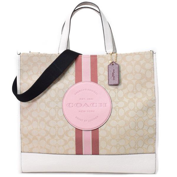 コーチ バッグ COACH ジャガード ぺブルレザー シグネチャーストライプ