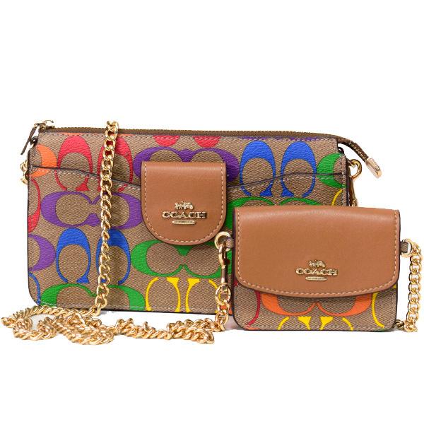 COACH コーチ バッグ コーティングキャンバス スムースレザー