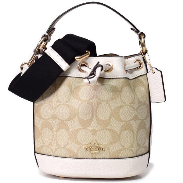 COACH（コーチ） バッグ コーティングキャンバス ぺブルレザー