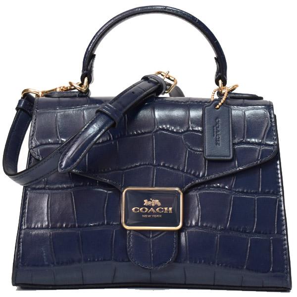 COACH コーチ バッグ クロコダイル エンボスドレザー ペッパー COACH コーチ バッグ クロコダイル エンボスドレザー ペッパー