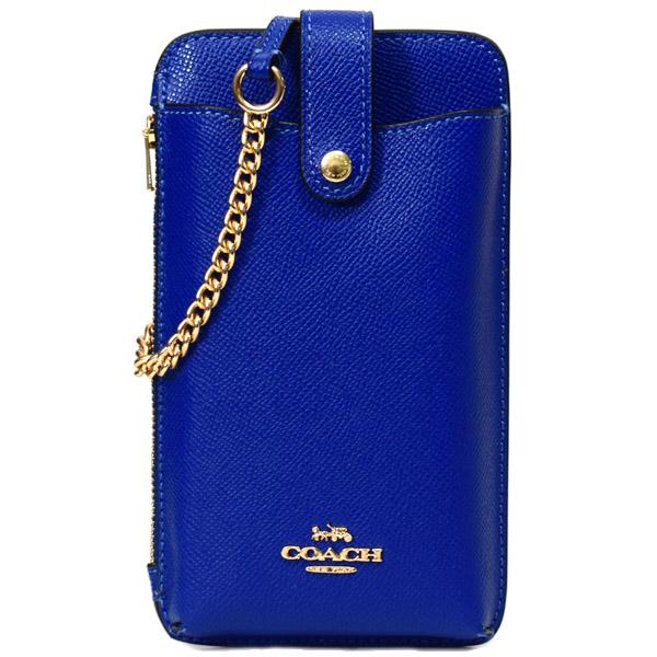 COACH（コーチ） スマホショルダー クロスグレインレザー ノース