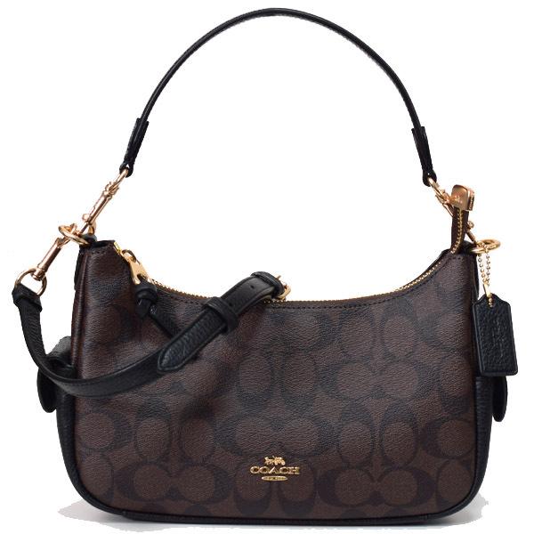 COACH（コーチ） バッグ コーティングキャンバス レザー シグネチャー