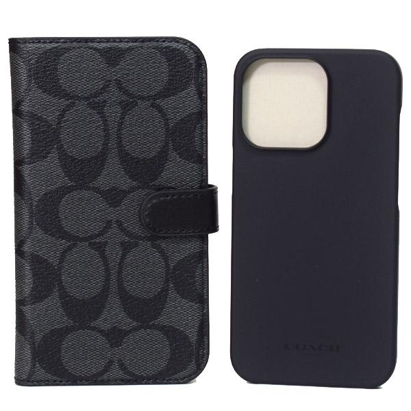 コーチ iphoneケース COACH コーティングキャンバス シグネチャー
