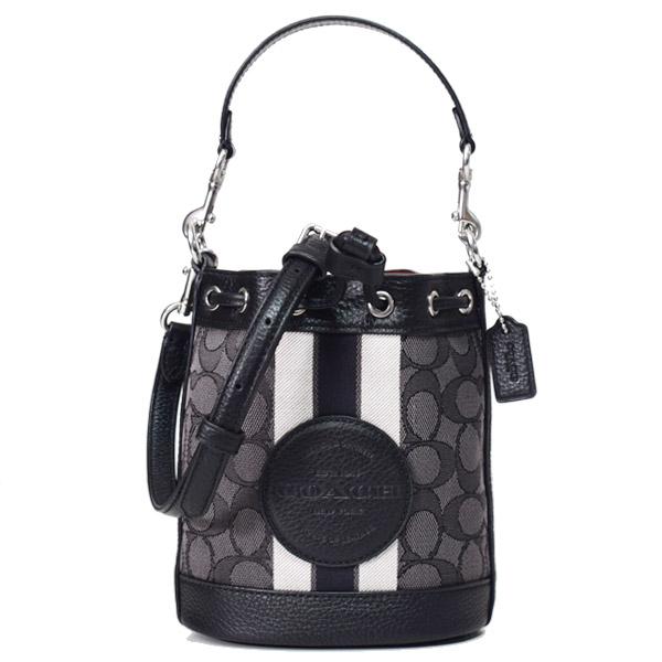 COACH（コーチ） バッグ ジャガード ぺブルレザー シグネチャー
