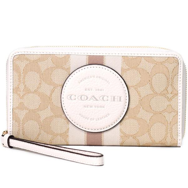 COACH（コーチ） 財布 ジャガード ぺブルレザー シグネチャー 