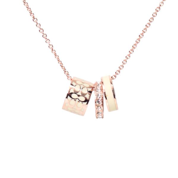 COACH（コーチ） ネックレス シグネチャー リング チャーム ペンダント 