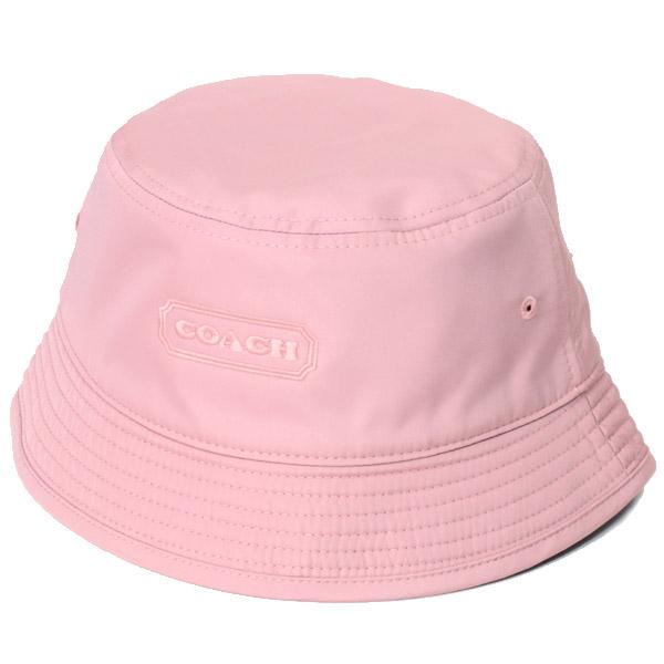⭐︎値下げ⭐︎【新品】COACH バケットハット COACH コーチ 帽子 レザー コットン シグネチャー ロゴ バケット