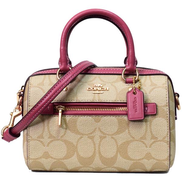 COACH コーチ 2way ミニボストンバッグ シグネチャー キルティング COACH コーチ 2way ミニボストンバッグ シグネチャー