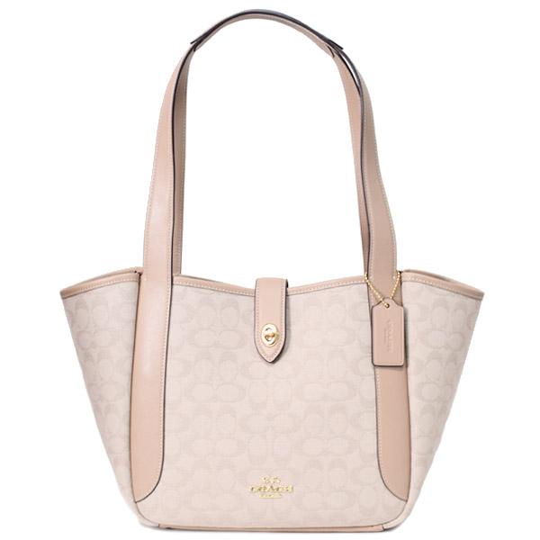 コーチ トートバッグ 肩掛け ターンロック マルチカラー キャンバス レザー コーチ トートバッグ 肩掛け ターンロック マルチカラー キャンバス レザー