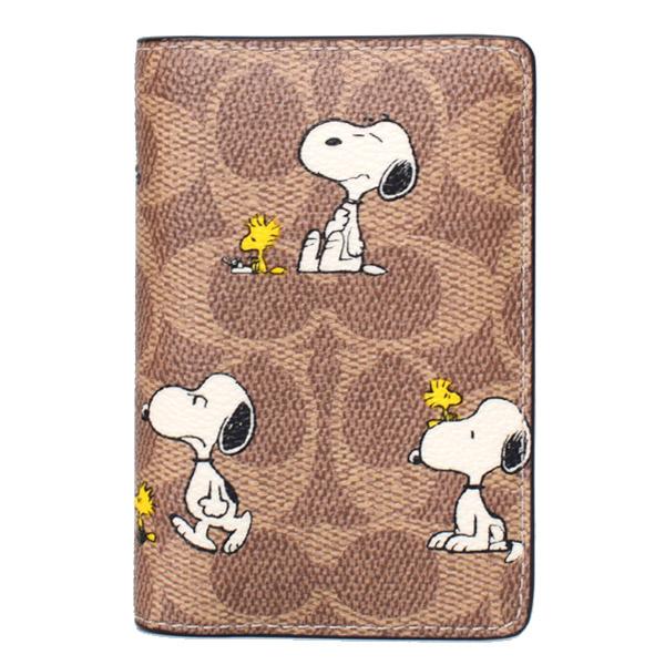 COACH コーチ カードケース スヌーピー ピーナッツ コラボ