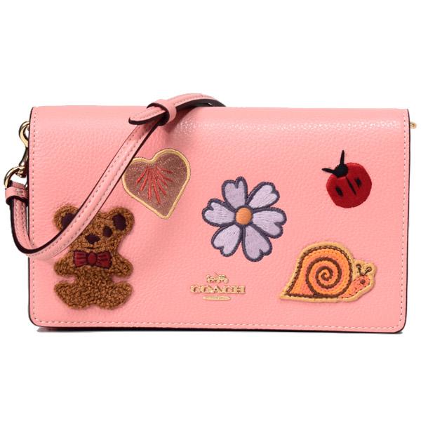 COACH（コーチ） バッグ ぺブルレザー アンナ フォルドオーバー 
