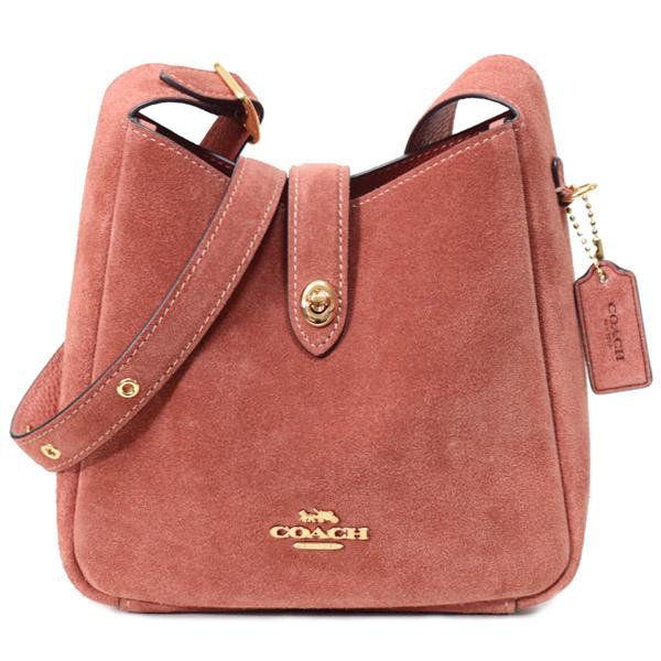 COACH（コーチ） バッグ スエード レザー ハドリー ミニ ターンロック 