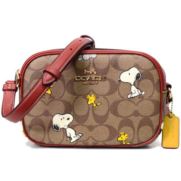 COACH コーチ バッグ スヌーピー コーティングキャンバス レザー COACH コーチ バッグ スヌーピー コーティングキャンバス レザー