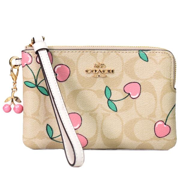 COACH チェリー　ポーチ ホワイト　コーチ　さくらんぼ COACH チェリー ポーチ ホワイト コーチ さくらんぼ