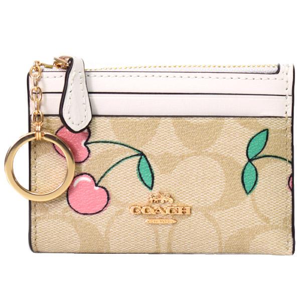 COACH コーチ コインケース コーティングキャンバス レザー
