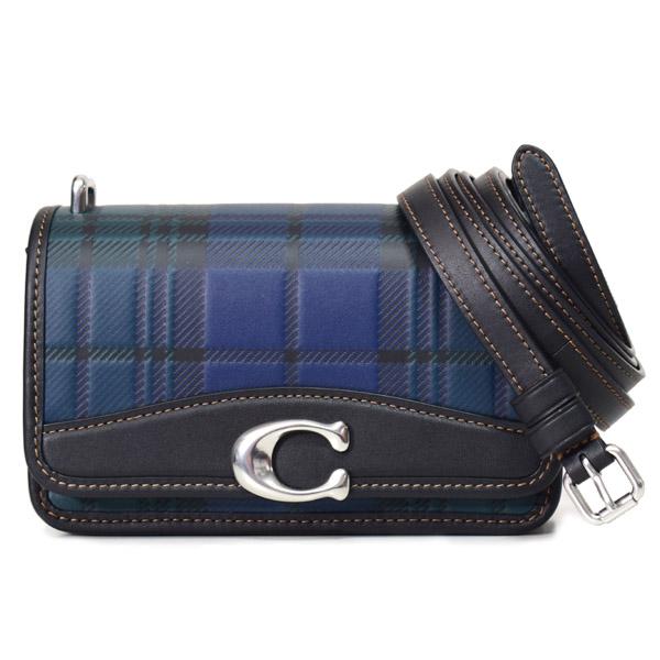 COACH コーチ バッグ レザー チェック柄 型押し バンディット COACH コーチ バッグ レザー チェック柄 型押し バンディット