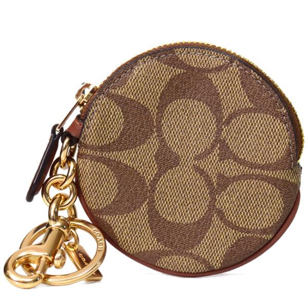 COACH コーチ コインケース コーティングキャンバス レザー