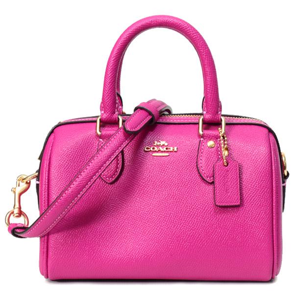 COACH コーチ バッグ クロスグレインレザー ミニ ローワン COACH コーチ バッグ クロスグレインレザー ミニ ローワン