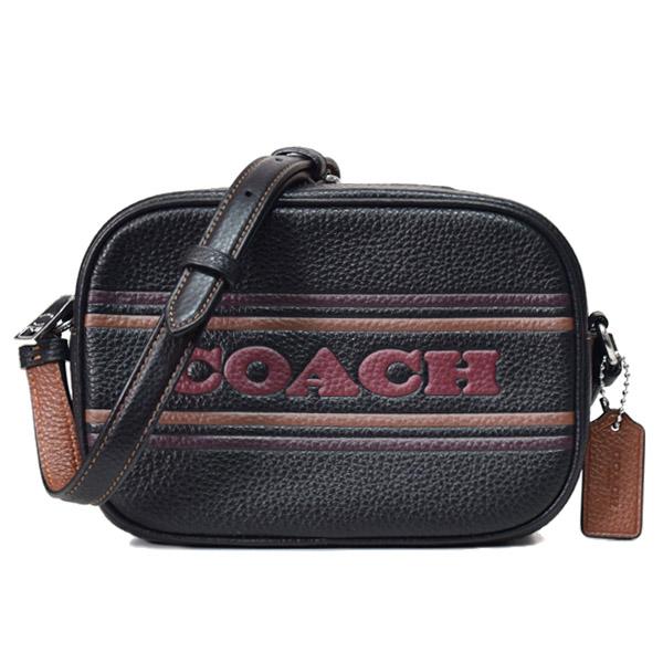 COACH（コーチ） バッグ レザー ロゴ ストライプ ミニ ジェイミー