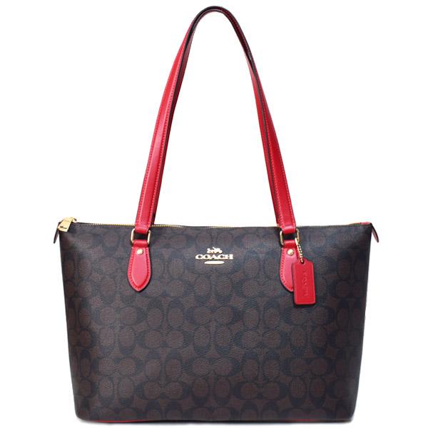 COACH（コーチ） バッグ コーティングキャンバス レザー シグネチャー