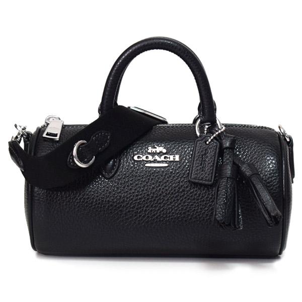 COACH（コーチ） バッグ ぺブルレザー レーシー 筒型 クロスボディ