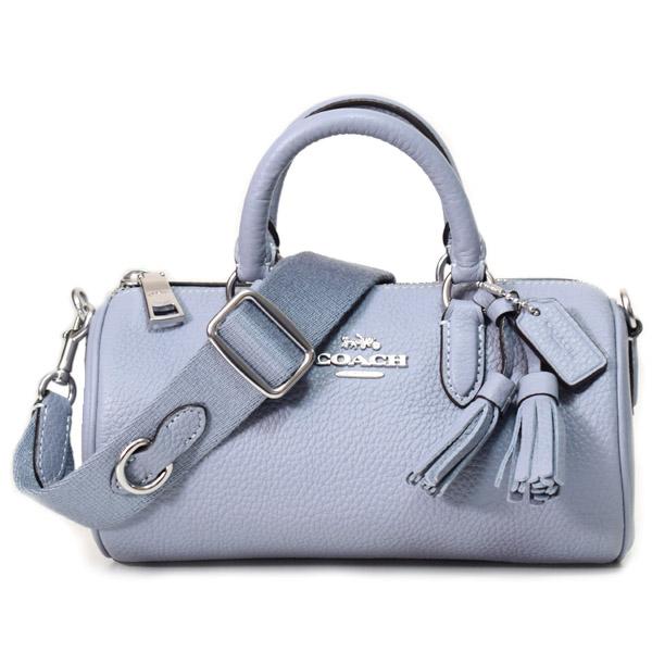 COACH（コーチ） バッグ ぺブルレザー レーシー 筒型 クロスボディ