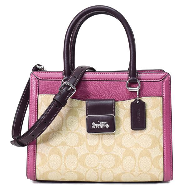 COACH コーチ バッグ レザー シグネチャー グレース キャリー COACH コーチ バッグ レザー シグネチャー グレース キャリー