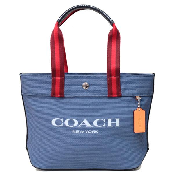 COACH コーチ バッグ キャンバス レザー スモール トート ロゴ トート