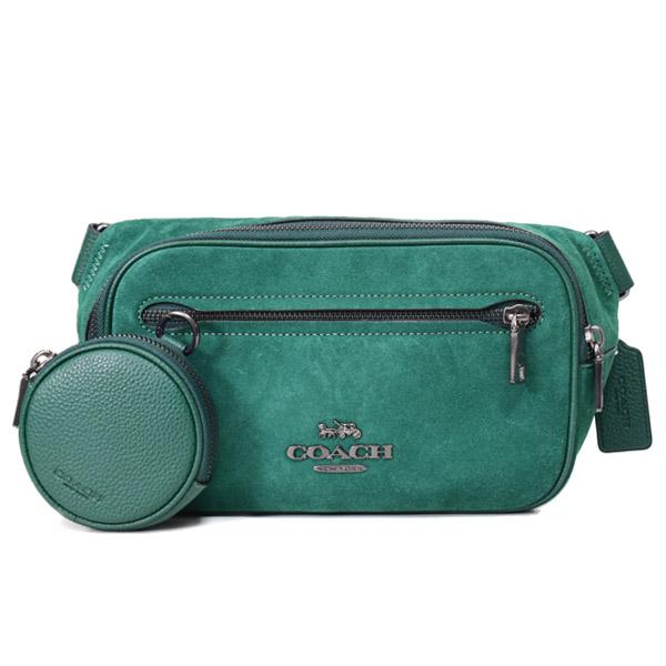 COACH コーチ ワンショルダーバッグ スエード ベルト付 coach コーチ